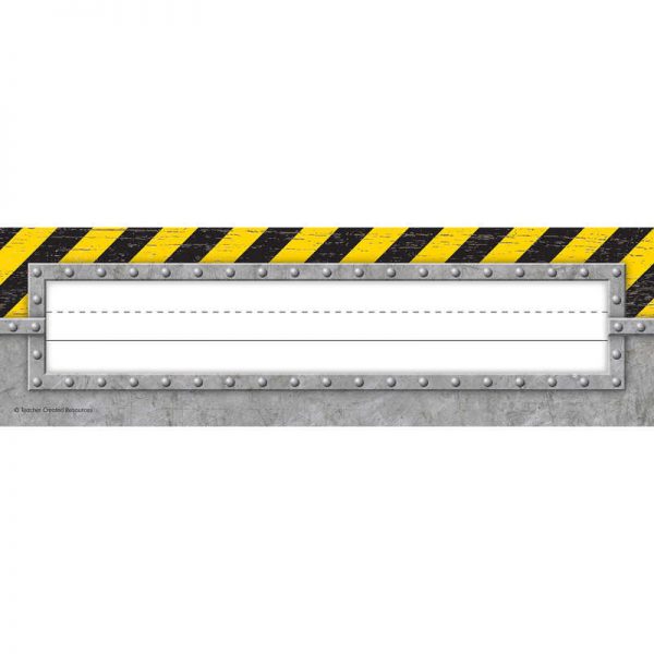 Teacher Created Resources Under Construction Flat Name Plates