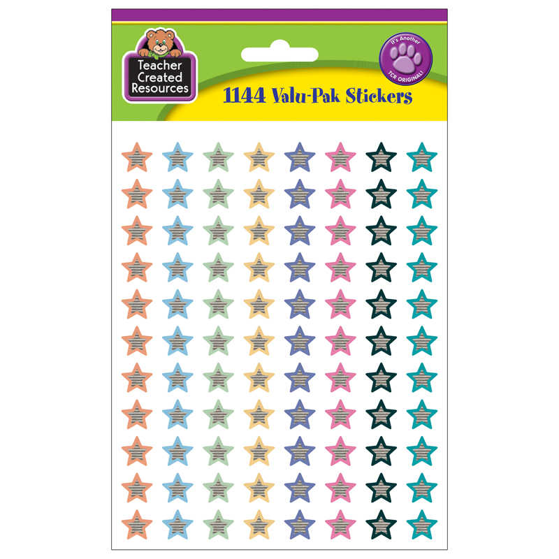 Teacher Created Resources Home Sweet Classroom Stars Mini Stickers Valu-Pak