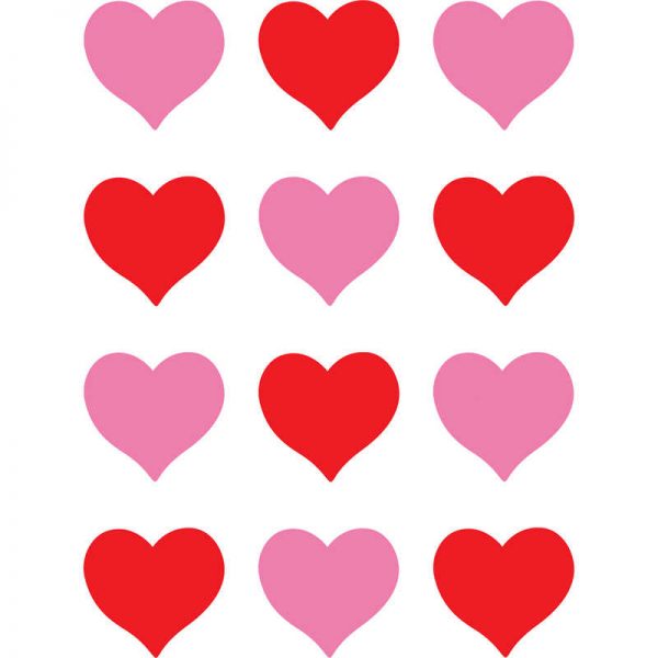Teacher Created Resources Hearts Mini Accents, Pack of 36
