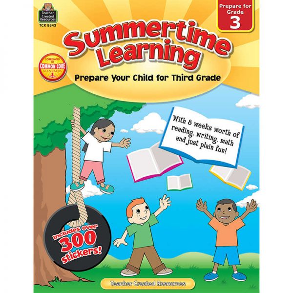 Teacher Created Resources Summertime Learning, Gr 3