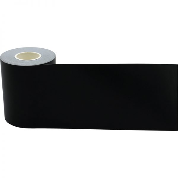 Teacher Created Resources Black Straight Rolled Border Trim, 50 Feet