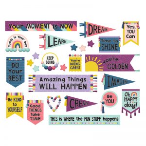 Teacher Created Resources Oh Happy Day Positive Mini Bulletin Board Set