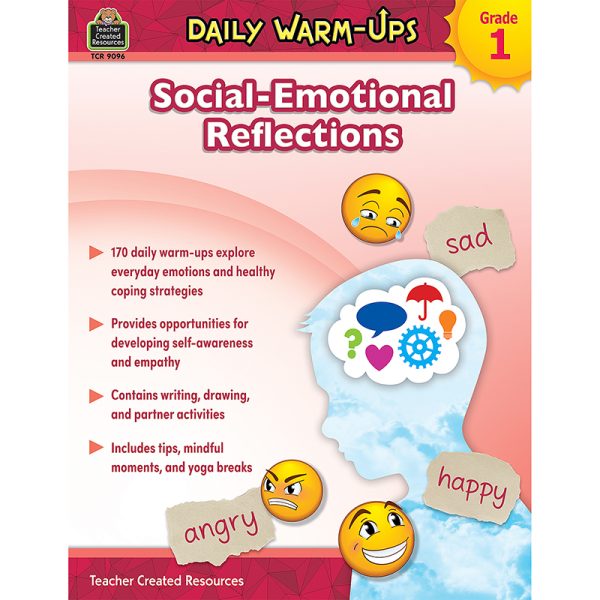 Teacher Created Resources Daily Warm-Ups: Social-Emotional Reflections, Grade 1