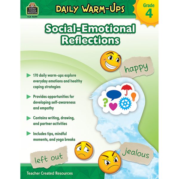 Teacher Created Resources Daily Warm-Ups: Social-Emotional Reflections, Grade 4