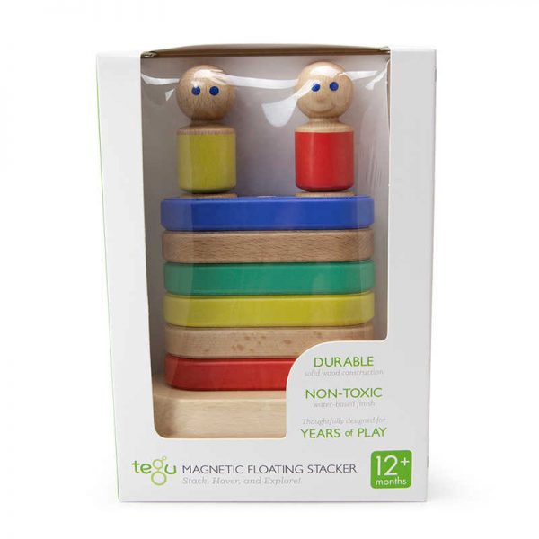 Tegu Magnetic Floating Stacker Toy, Big Top
