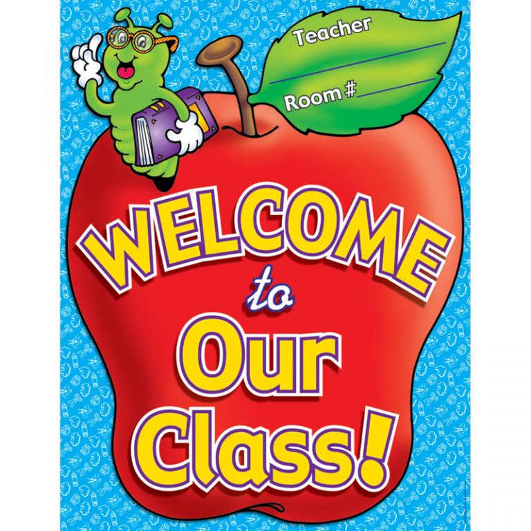 Scholastic "Welcome to Our Class" - Friendly Chart / Poster