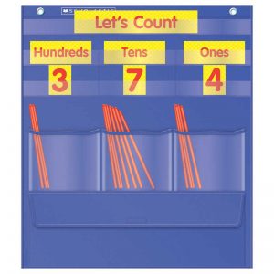 Scholastic Counting Caddie & Place Value Pocket Chart