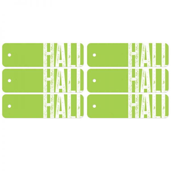 TeachersParadise Top Notch Teacher Products Plastic Hall Pass, Big