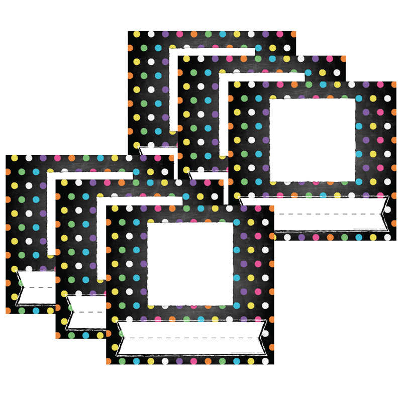 TeachersParadise Top Notch Teacher Products Chalkboard/Dots Picture