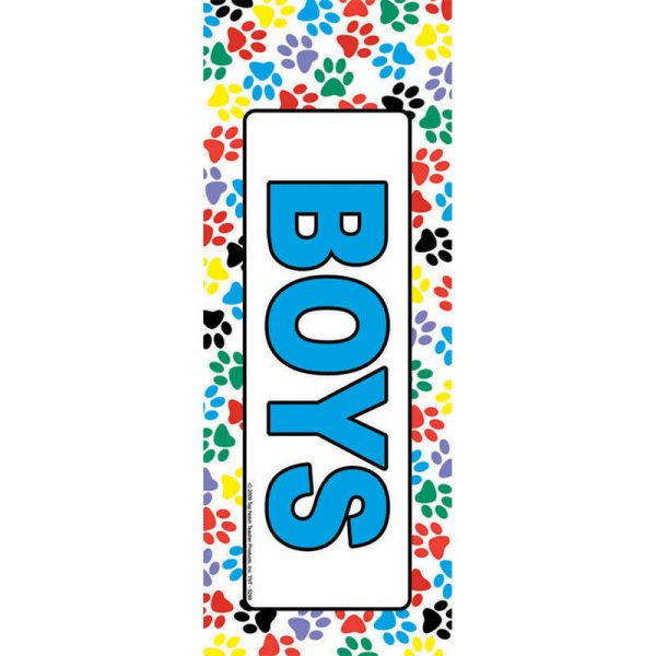 Top Notch Teacher Products Boys Paws Hall Pass