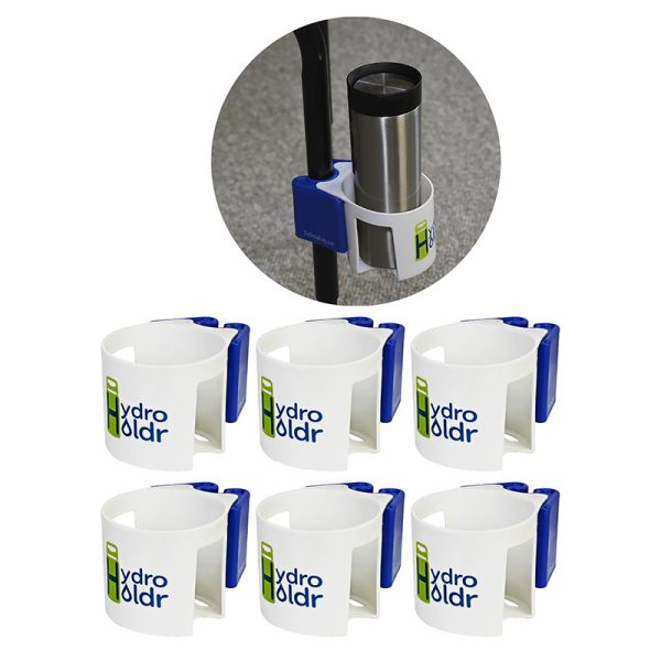 The Pencil Grip Hydro Holdr - Clip-on Bottle Holder - Set of 6