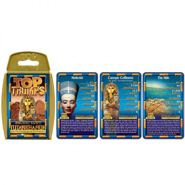 Top Trumps Ancient Egypt Top Trumps Card Game, Pack of 3