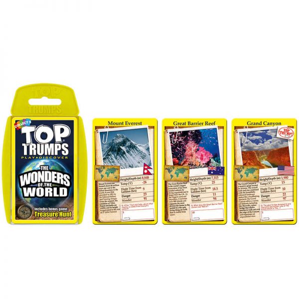 Top Trumps Wonders of the World Top Trumps Card Game