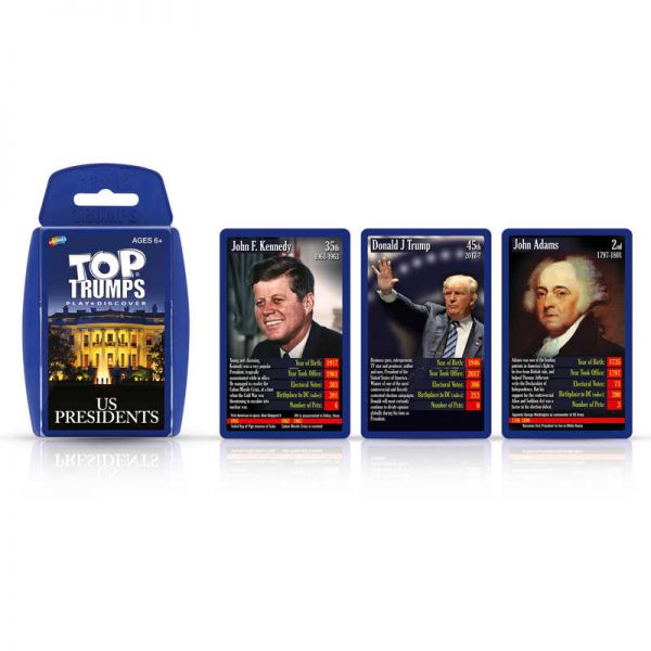 Top Trumps US Presidents Top Trumps Card Game