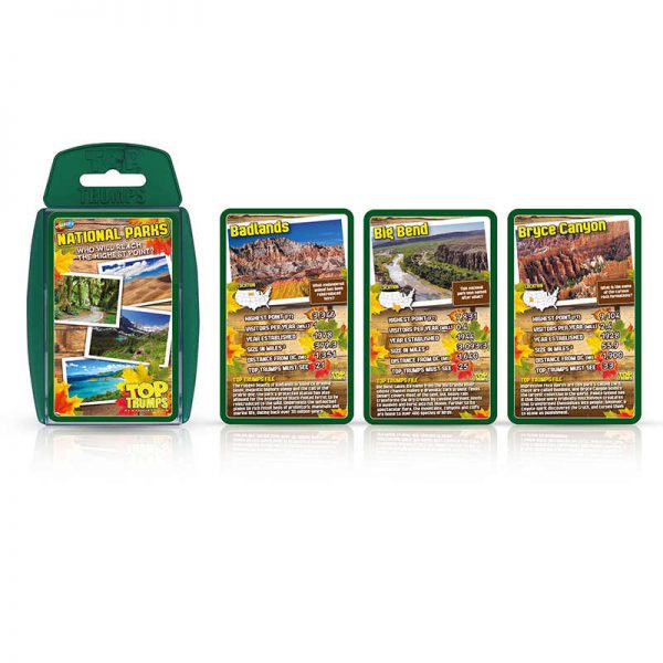 Top Trumps National Parks Top Trumps