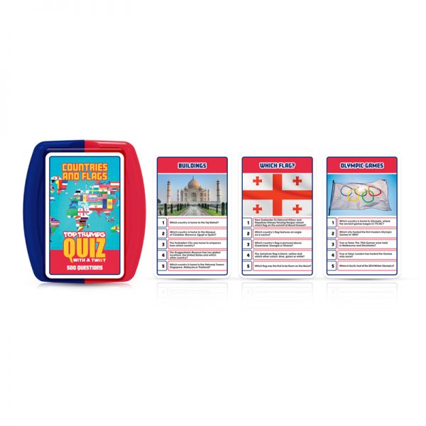 Top Trumps® Countries and Flags Quiz Game