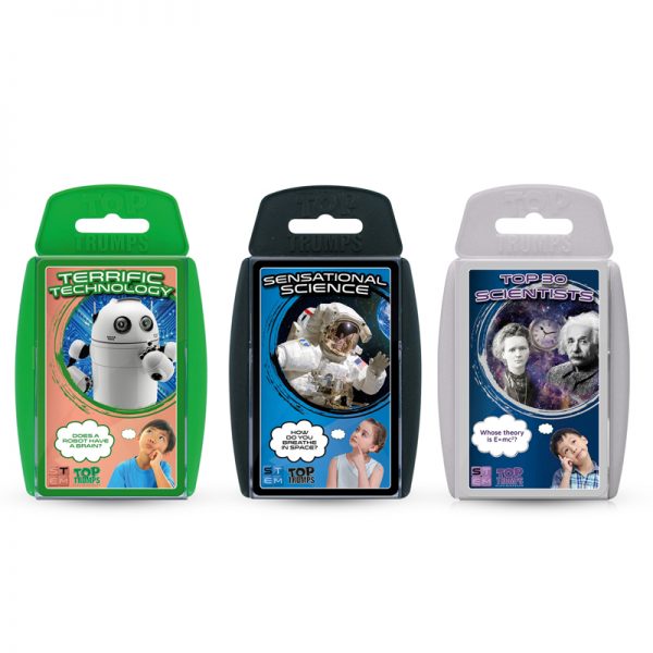 Top Trumps® STEM Bundle 1 Science and Technology Card Games