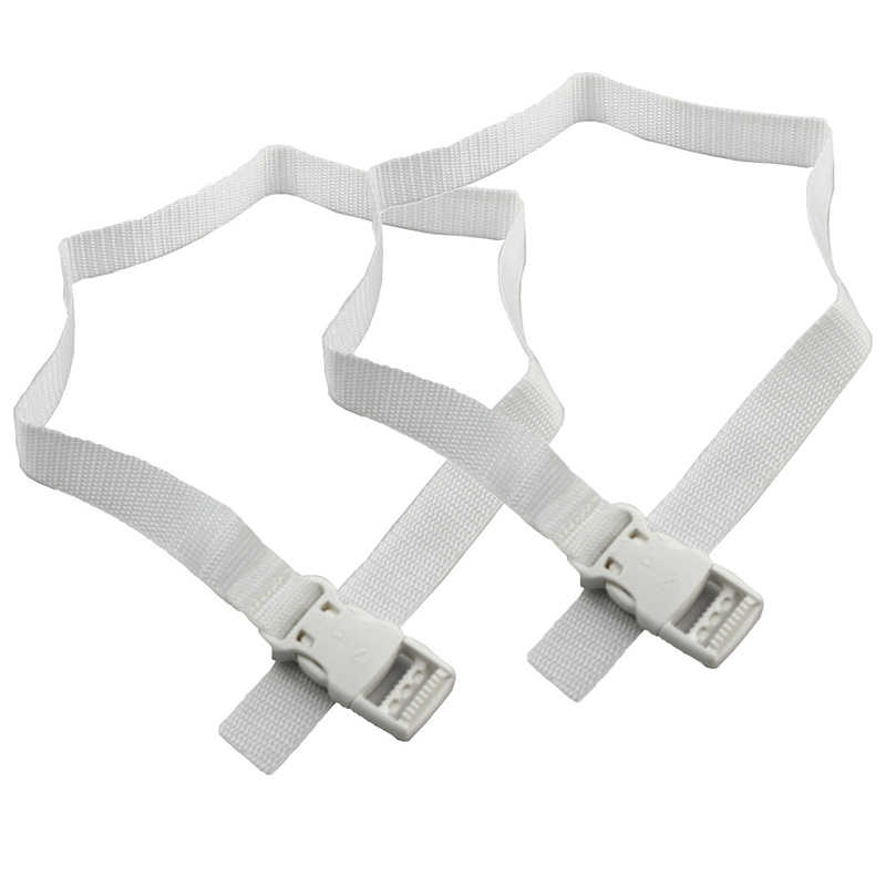 Toddler Tables Junior Seat Replacement Belt, White, Pack of 2