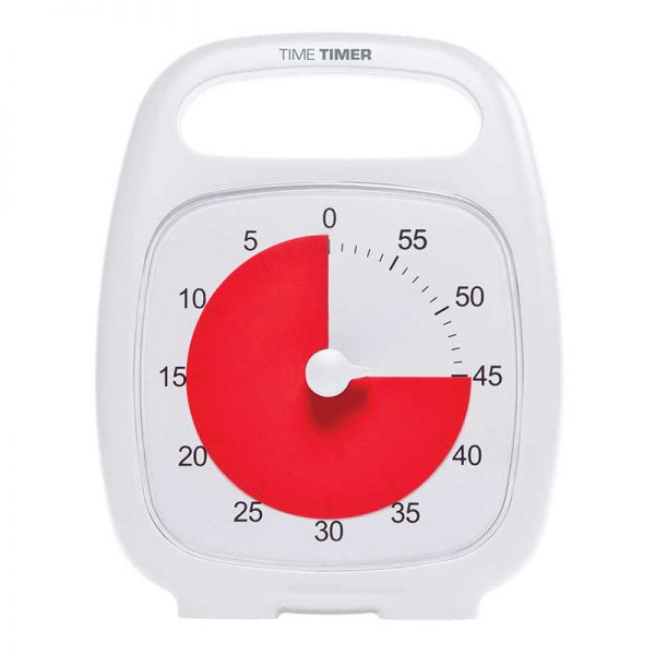 Time Timer® PLUS®, 60 Minute, White
