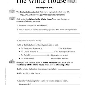 The White House Washington, D.C. by Scholastic SC-917034
