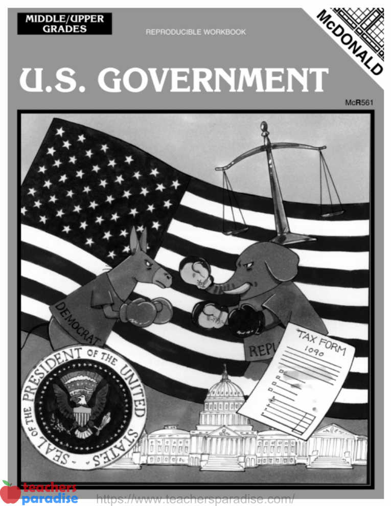 U.S. Government Reproducible Book by McDONALD PUBLISHING CO McR0561