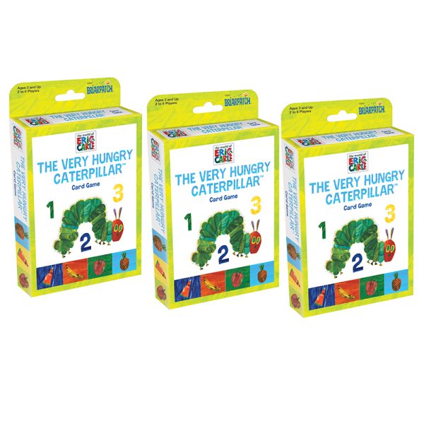 Briarpatch The World of Eric Carle™ The Very Hungry Caterpillar™ Card Game, Pack of 3