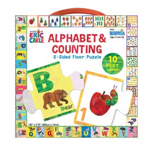 Briarpatch® The World of Eric Carle™ Alphabet & Counting 2-Sided Floor Puzzle