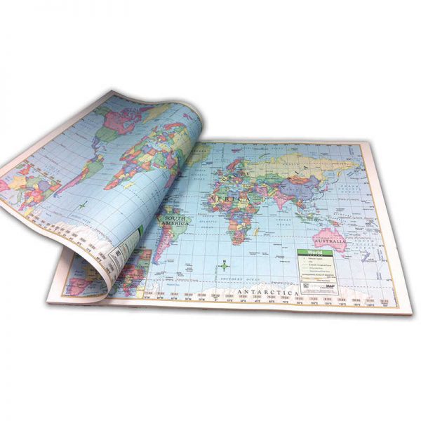 Kappa Map World Study Pad