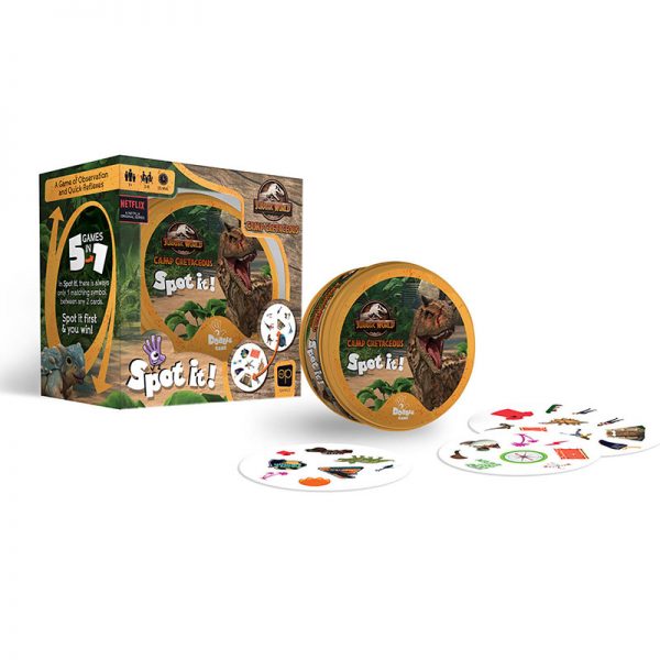 Spot it™! Jurassic World Spot it™!