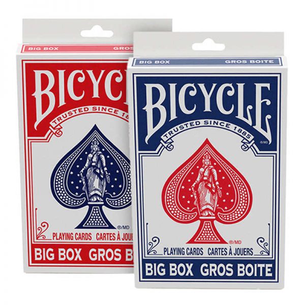 Bicycle Big Box Mixed Red/Blue Playing Cards, 6 Decks