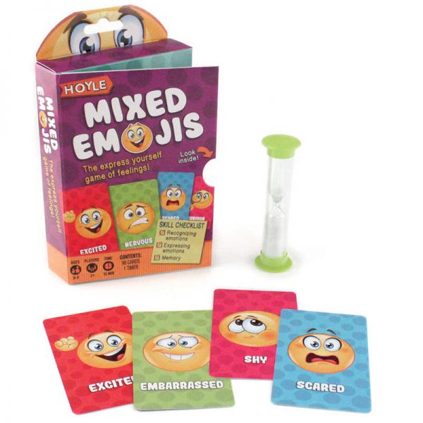 Hoyle Mixed Emojis Children's Card Game