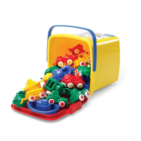 VikingToys Mini Chubbies Bucket, 30 Pieces