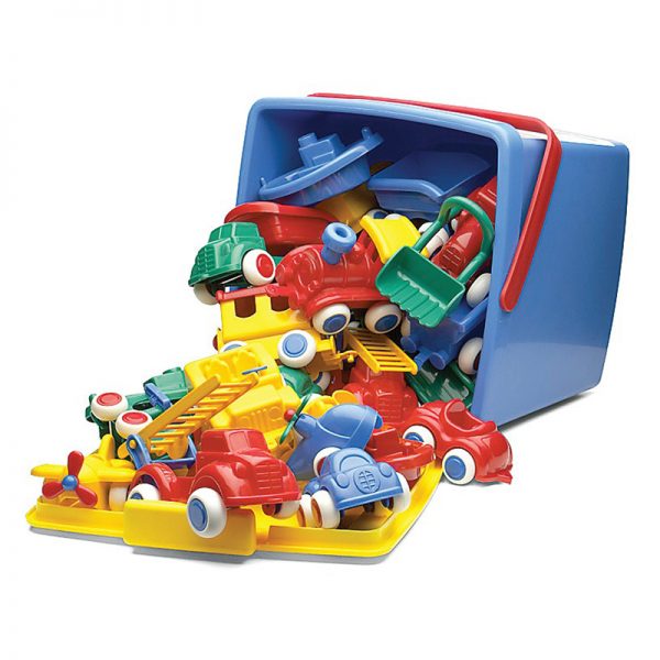 VikingToys Mixed Bucket, Maxi, Chubbie, 30 Assorted Pieces