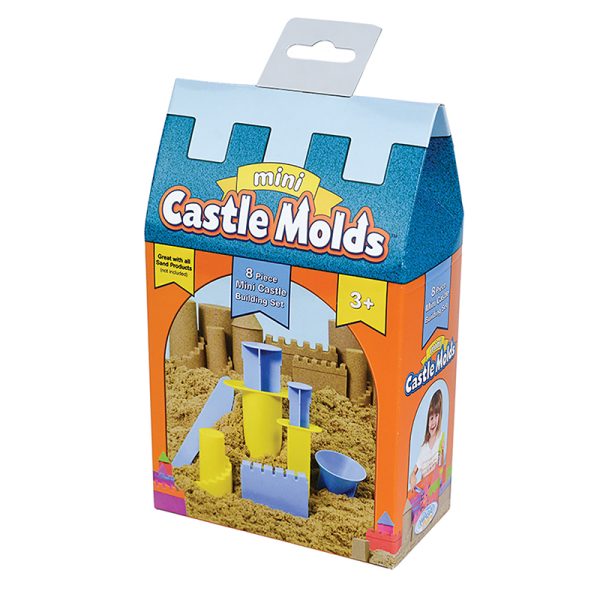 Relevant Play Mini Castle Molds, 10 Pieces