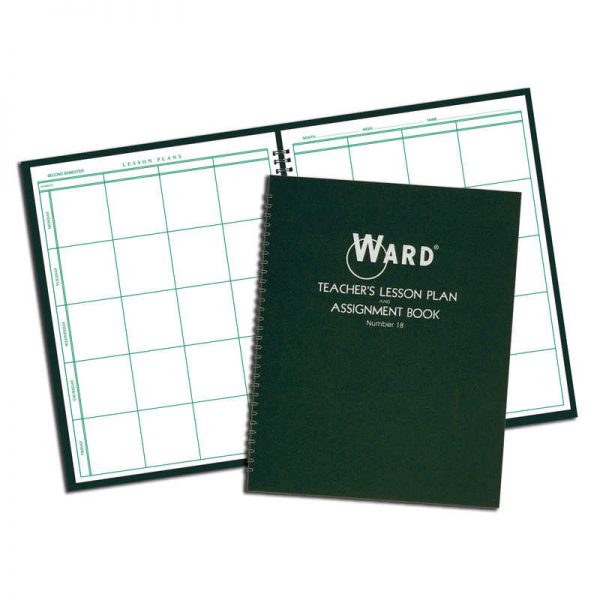 WARD® Lesson Plan Book, 8 Period Regular