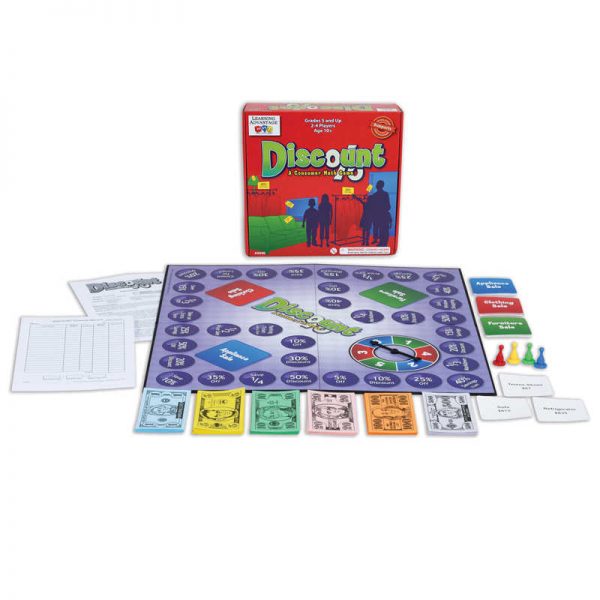 WCA Games That Teach! Discount: A Consumer Math Game