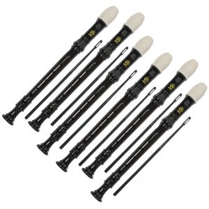 Westco Educational Products Angel 101 Soprano Recorder, Pack of 6