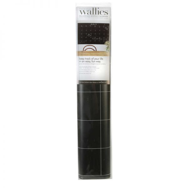 Wallies® Chalkboard Monthly Calendar, 28" x 25"