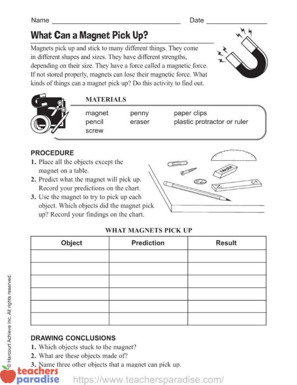 What Can a Pick Up? by Harcourt Achieve Inc. TeachersParadise