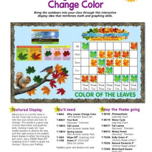 Why Leaves Change Color Mini Bulletin Boards by TREND enterprises T-8602