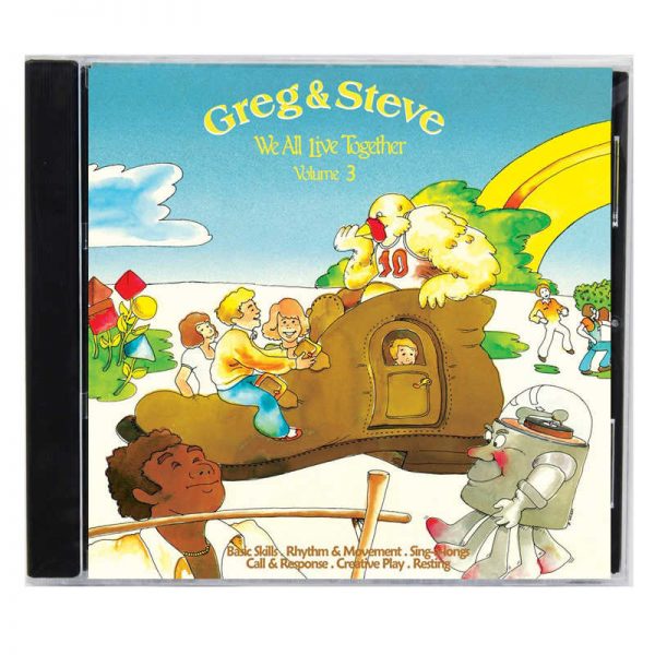 Greg & Steve Productions We All Live Together Vol. 3 CD