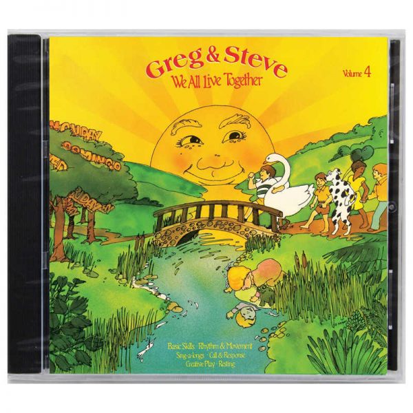 Greg & Steve Productions Greg & Steve: We All Live Together Vol. 4 CD