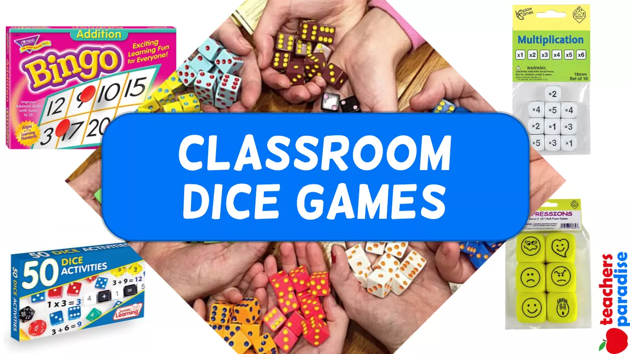 Roll and Win Addition Dice Game: 2 or 3 dice, equations, simple