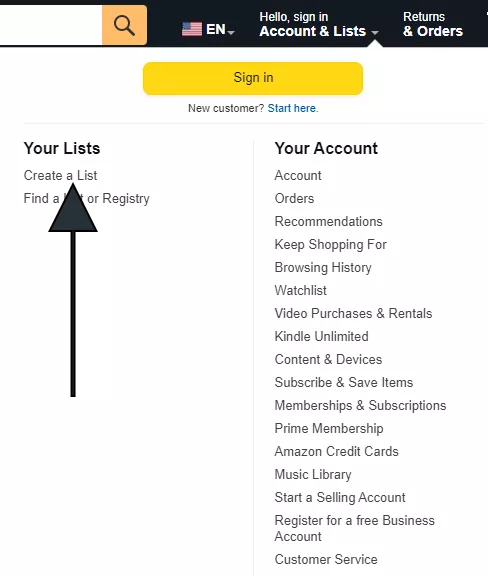 create-an-amazon-wish-list-step-3