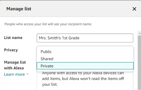 create-an-amazon-wish-list-step-7-set-list-to-public-or-shared