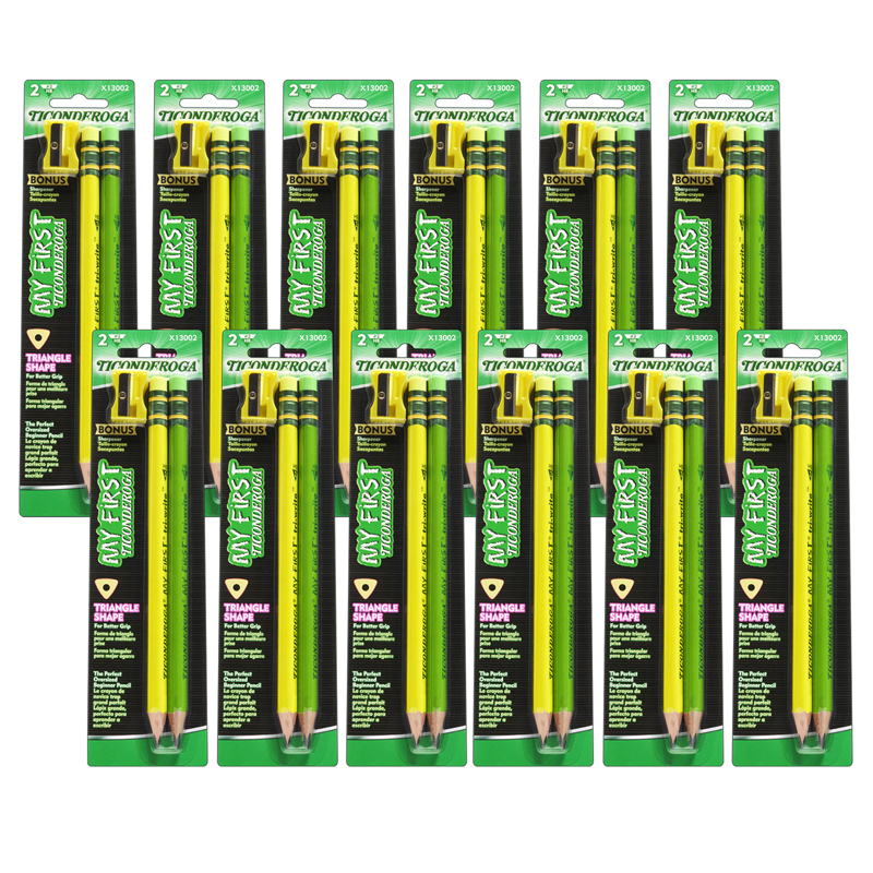 TeachersParadise Ticonderoga® My First® TriWrite™ WoodCased Pencils
